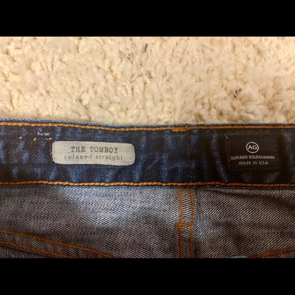 AG The Tomboy Relaxed Straight Jeans - Picture 3 of 4